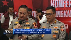 Video: 11 Orang Jadi Tersangka Kasus Judi Online, Ada Pegawai Komdigi