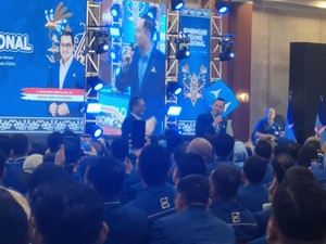 AHY Kenalkan Kader Baru Menteri PU Dody Hanggodo Saat Buka Bimtek Demokrat