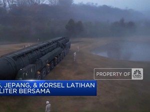 Video: Korut Uji Coba Rudal Balistik, AS-Korsel Latihan Militer Bareng