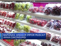 Video: Bapanas Sebut Anggur Muscat Aman Dikonsumsi