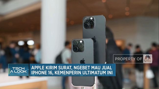 Video: Kemenperin Terima Surat Dari Apple, Ngebet Mau Jual iPhone 16