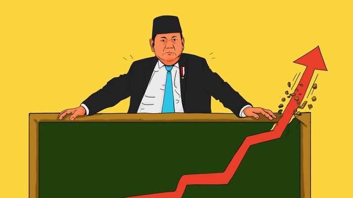 Ilustrasi Prabowo Subianto