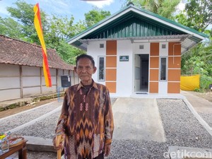 Senangnya Mbah Sarno Eks Militer Sukarela Kini Punya Rumah dan Terima Pensiun