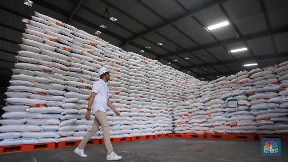 Berjuta Butir Beras: Menelisik Stok Melimpah di Gudang Bulog Jakarta!
