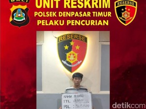 Ketagihan Dugem-Judi Online, Pria Bobol 2 Konter HP di Denpasar