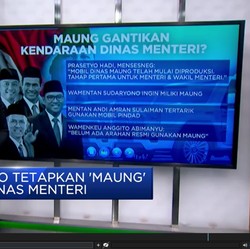 Video: Prabowo Tetapkan 'Maung' Mobil Dinas Menteri