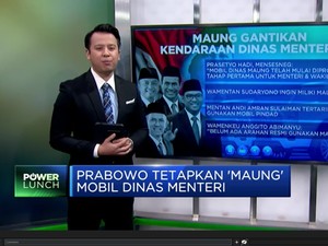 Video: Prabowo Tetapkan 'Maung' Mobil Dinas Menteri