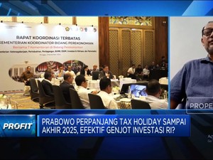 Video: Tax Holiday Belum Maksimal Pacu Investasi, Perlu Diperpanjang?