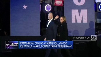 Video: Artis Hollywood Dukung Kamala Harris, Donald Trump Tersisihkan?