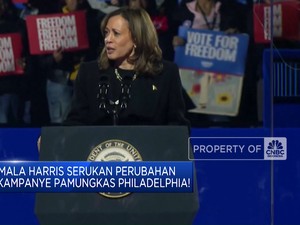 Video: Kamala Harris Serukan Perubahan di Kampanye Philadelphia!