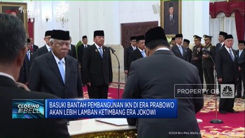 Video: Presiden Prabowo Lantik Basuki Hadimuljono Jadi Kepala OIKN