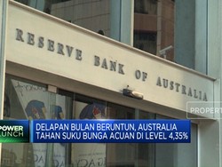 Video: 8 Bulan Beruntun, Australia Tahan Suku Bunga Acuan 4,35%
