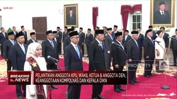 Video: Prabowo Lantik 7 Anggota DEN, Ada Mari Elka Hingga Chatib Basri