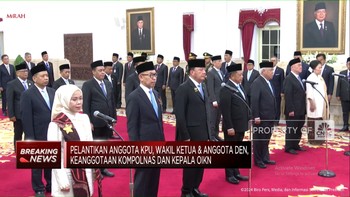 Video: Prabowo Lantik 7 Anggota DEN, Ada Mari Elka Hingga Chatib Basri