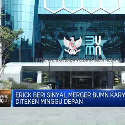 Video: Erick Beri Sinyal Merger BUMN Karya Diteken Minggu Depan