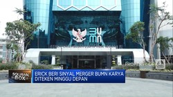 Video: Erick Beri Sinyal Merger BUMN Karya Diteken Minggu Depan