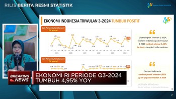 Video: Lapor Pak Prabowo, Ekonomi RI Q3-2024 Tumbuh 4,95% (yoy)