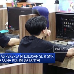Video: Mayoritas Pekerja RI Lulusan SD & SMP, Sarjana Cuma 10%!