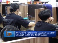 Video: Mayoritas Pekerja RI Lulusan SD & SMP, Sarjana Cuma 10%!