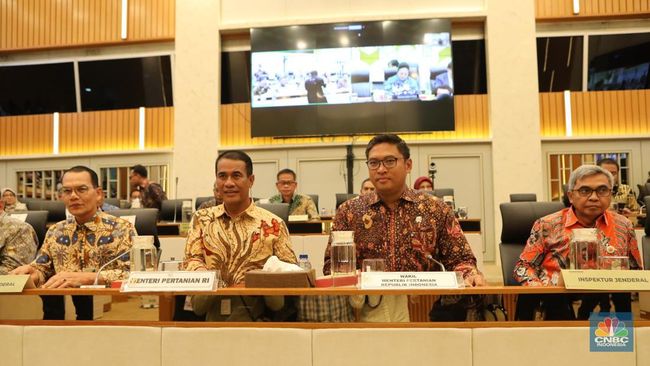 Stok Beras RI Cetak Sejarah, Prabowo Puji Mentan Amran dan Wamentan
