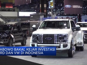 Video: Prabowo Bakal Kejar Investasi Ford dan VW di Indonesia