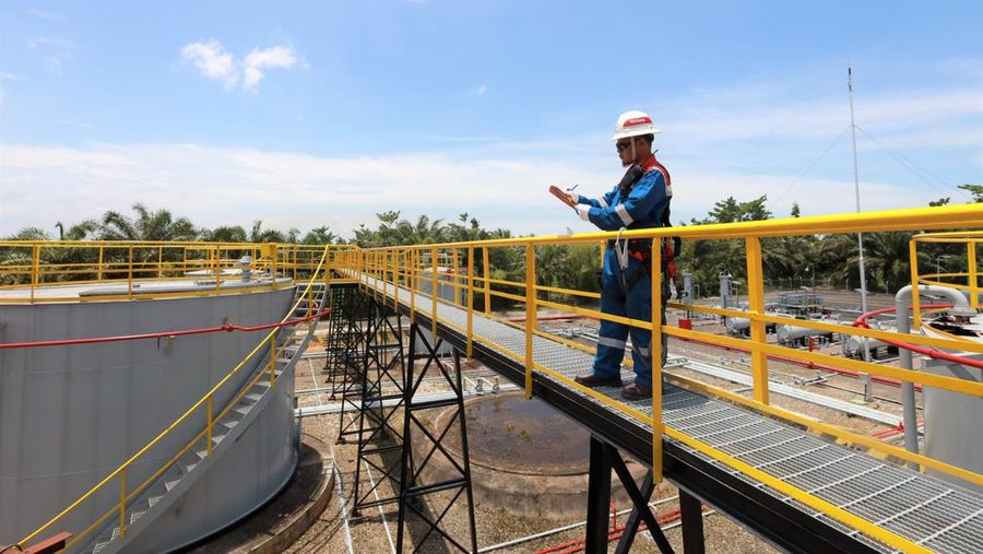 PT Pertamina Hulu Energi (PHE) sebagai Subholding Upstream Pertamina mencatatkan produksi migas sebesar 1,04 juta barel setara minyak per hari (MBOEPD) pada Kuartal III 2024.  (Doc PHE)