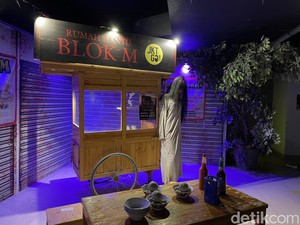 Hiii... Seram! Buat yang Berani-Berani Aja Jumpa Suzanna di Rumah Hantu Blok M