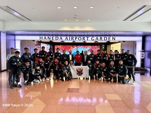 Timnas Indonesia U-20 Jalani Pemusatan Latihan di Jepang