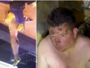 Turis Jatuh Tergantung dari Balkon Hotel, Tubuh Berselimut Tahi