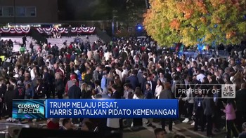 Video: Trump Melaju Pesat, Harris Batalkan Pidato Kemenangan