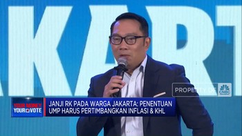 Video: Janji RK, Penentuan UMP Harus Pertimbangkan Inflasi & KHL