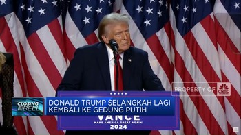 Video: Unggul Sementara, Donald Trump Selangkah Lagi Menang Pilpres AS