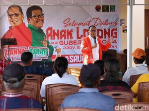 Temui Pendukung di Ujung Sulsel, Danny Cerita Kotak Kosong Menang di Makassar