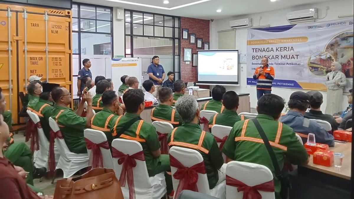 Pelindo Terminal Petikemas Gelar Sosialisasi Kesadaran Keamanan: Menjaga Keselamatan Bersama!