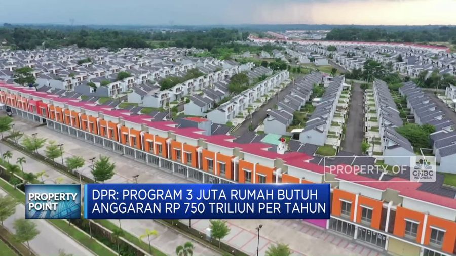 DPR Ungkap Program 3 Juta Rumah Butuh Rp 750 T Per Tahun