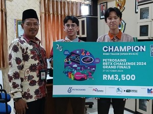 2 Siswa MAN 1 Pasuruan Juara Petrosains RBTX Challenge 2024 Tingkat Dunia