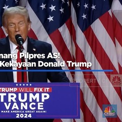 Video: Trump Menang Pilpres AS! Segini Nilai Kekayaannya