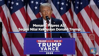 Video: Trump Menang Pilpres AS! Segini Nilai Kekayaannya