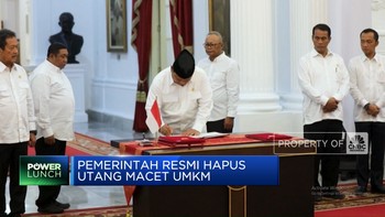 Video: Prabowo Resmi Hapus Utang Macet UMKM, Petani Hingga Nelayan