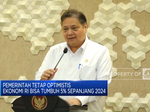  Pemerintah Optimistis Ekonomi RI Bisa Tumbuh 5% Sepanjang 2024