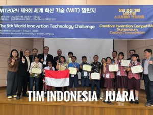 Siswi SD dari Banyuwangi Sabet Emas di Ajang Kompetisi Coding Korea Selatan