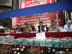 Bea-Cukai: Sabu Rp 538 M dari Afghanistan Masuk RI Lewat Jalur Tikus