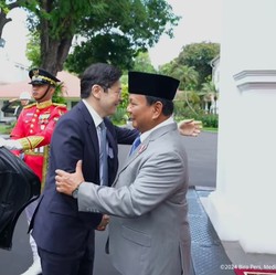 Prabowo-PM Singapura Bahas AS, China, Perang Arab-Myanmar, Bilang Gini