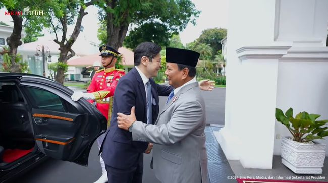 Prabowo-PM Singapura Bahas AS, China, Perang Arab-Myanmar, Bilang Gini