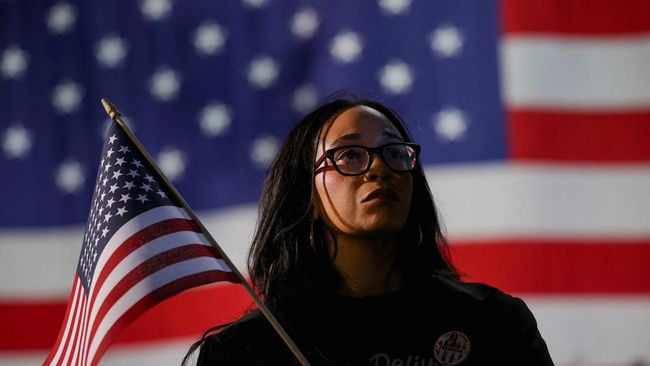 Trump di Ujung Kemenangan Pemilu AS, Pendukung Kamala Nangis