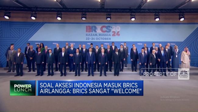 Video: Soal Aksesi RI Masuk BRICS, Airlangga: BRICS Sangat "Welcome"