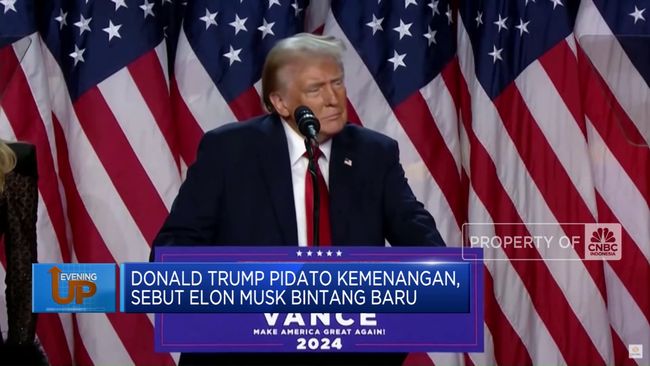 Video: Trump Pidato Kemenangan, Sebut Elon Musk Bintang Baru