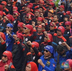 200 Ribu Buruh Gelar May Day di Monas Besok, Ini Tuntutannya