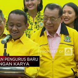 Video: Bahlil Umumkan Pengurus Baru Golkar, Tak Ada Nama Jokowi