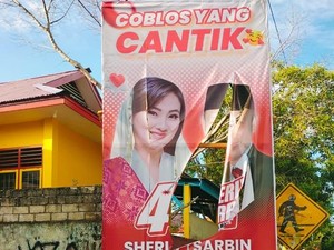 Baliho Sherly-Sarbin Dirusak di Tidore, Jubir Ajak Warga Saling Menghargai